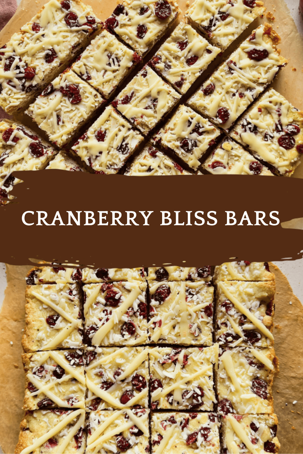 Cranberry Bliss Bars