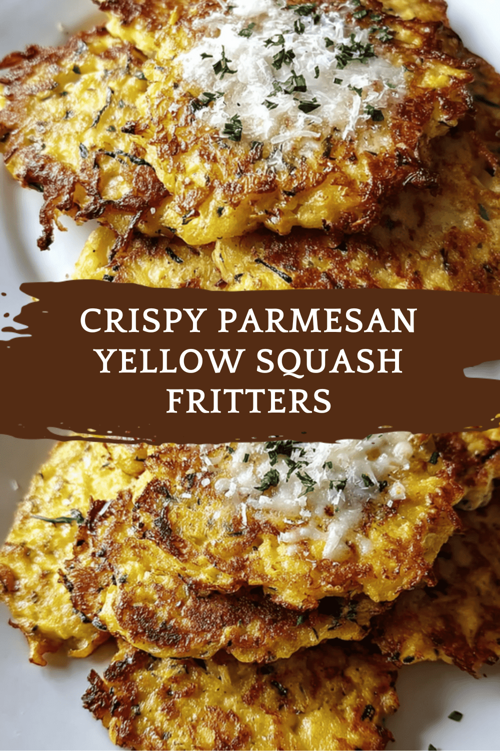 Easy Parmesan Yellow Squash Fritters Recipe 6 Crispy Parmesan Yellow Squash Fritters