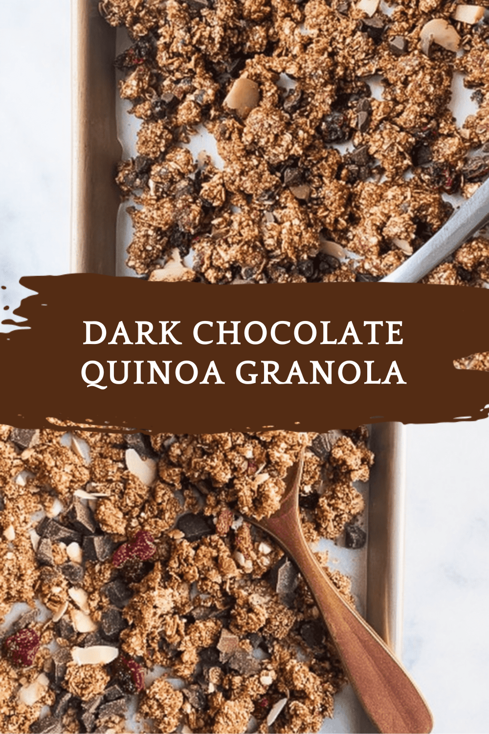 Dark Chocolate Quinoa Granola