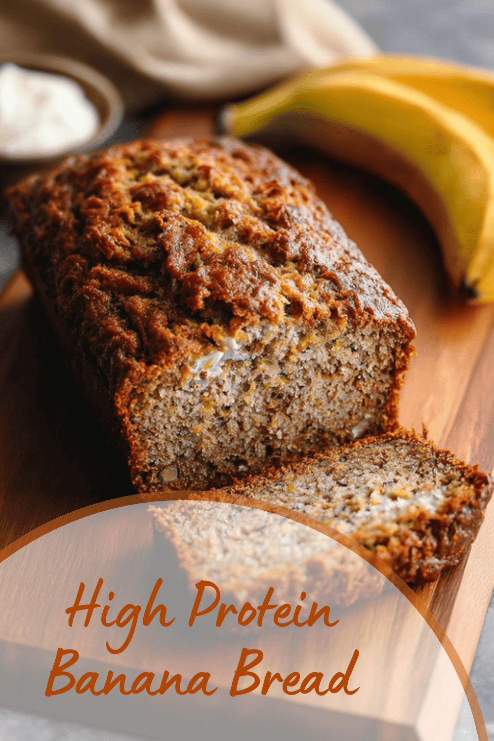 High Protein Banana Bread