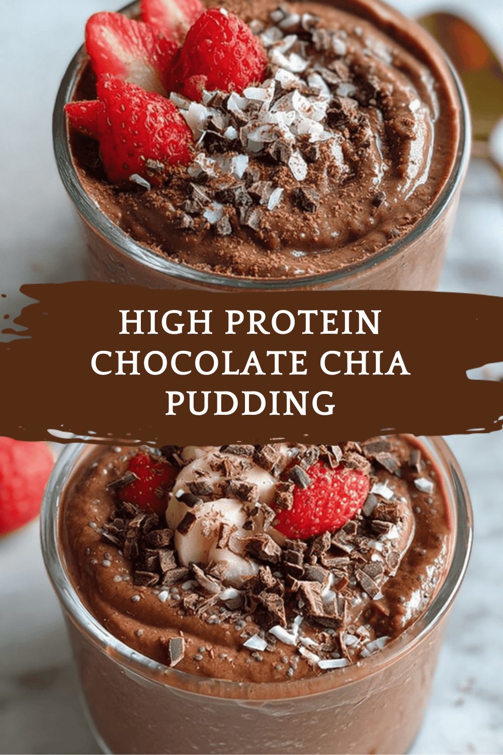 Chocolate Chia Protein Pudding: Healthy And Delicious Dessert Recipe 6 High Protein Chocolate Chia Pudding
