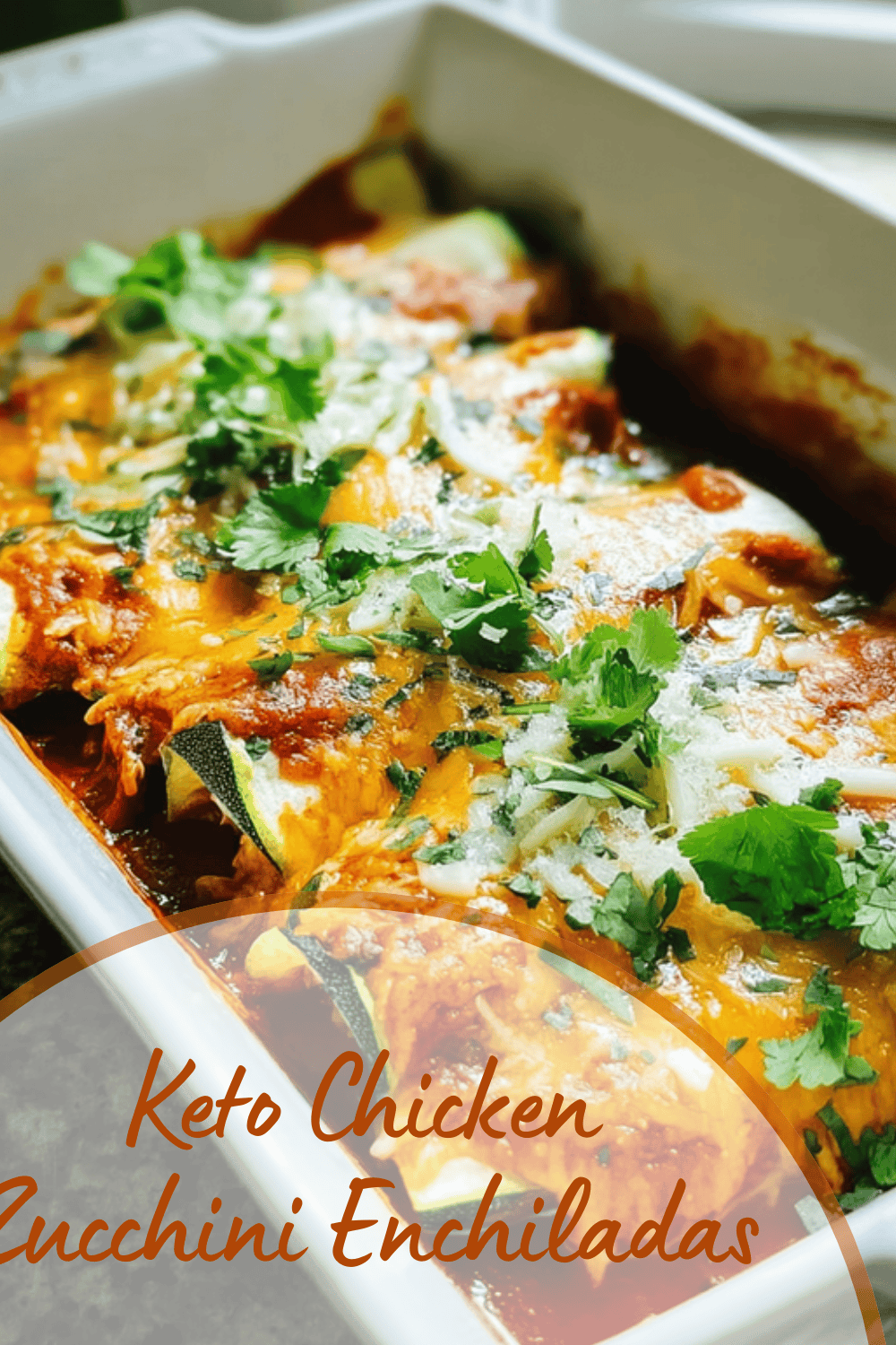 Keto Chicken Enchiladas Creamy Low Carb Mexican Dinner 7 Keto Chicken Zucchini Enchiladas