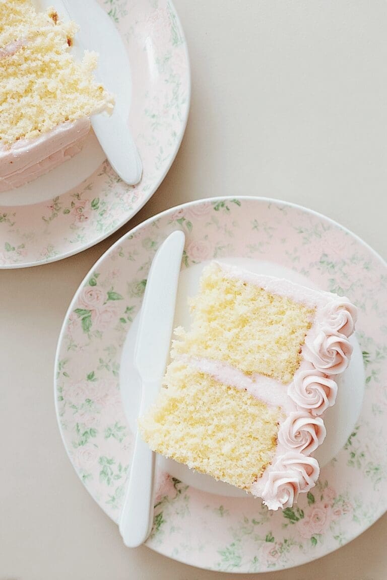 Lemon Cake Raspberry Buttercream White Chocolate Rose 82.Png