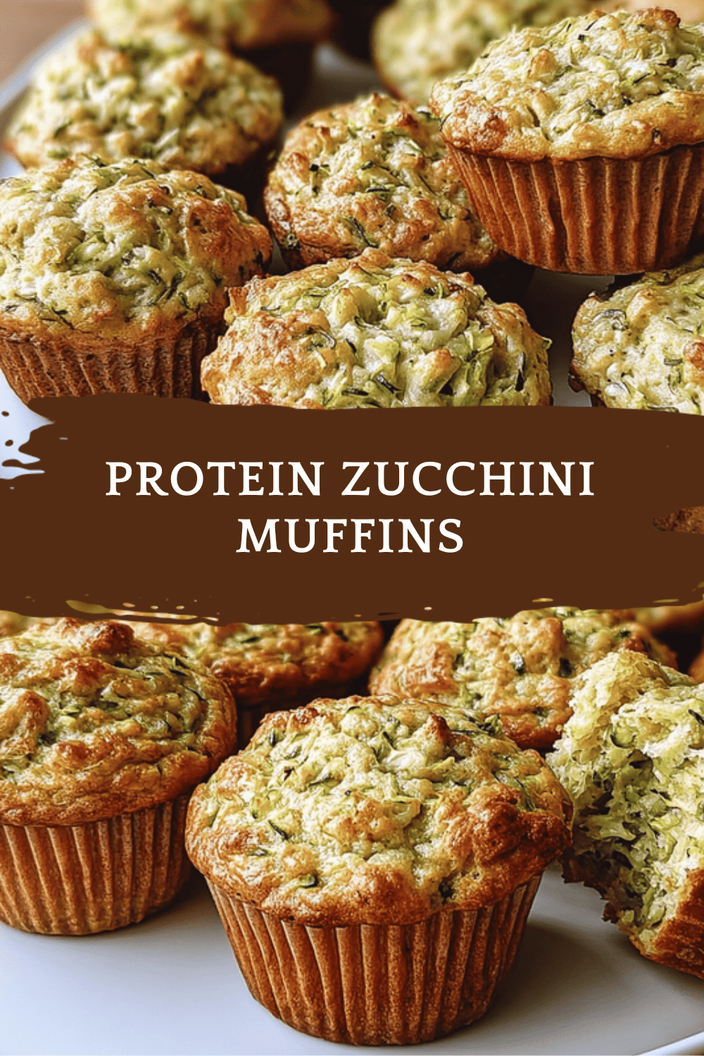 Zucchini Protein Muffins Quick Healthy Recipe 6 Protein Zucchini Muffins