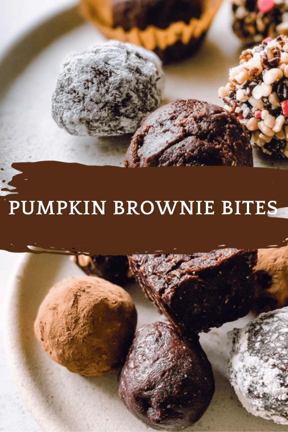 Pumpkin Spice Brownie Bites Recipe With Warm Fall Flavors 6 Pumpkin Brownie Bites