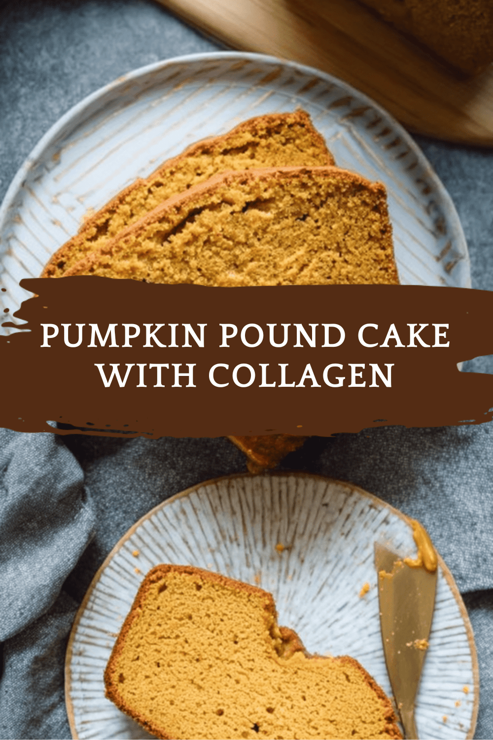 Pumpkin Pound Cake With Collagen