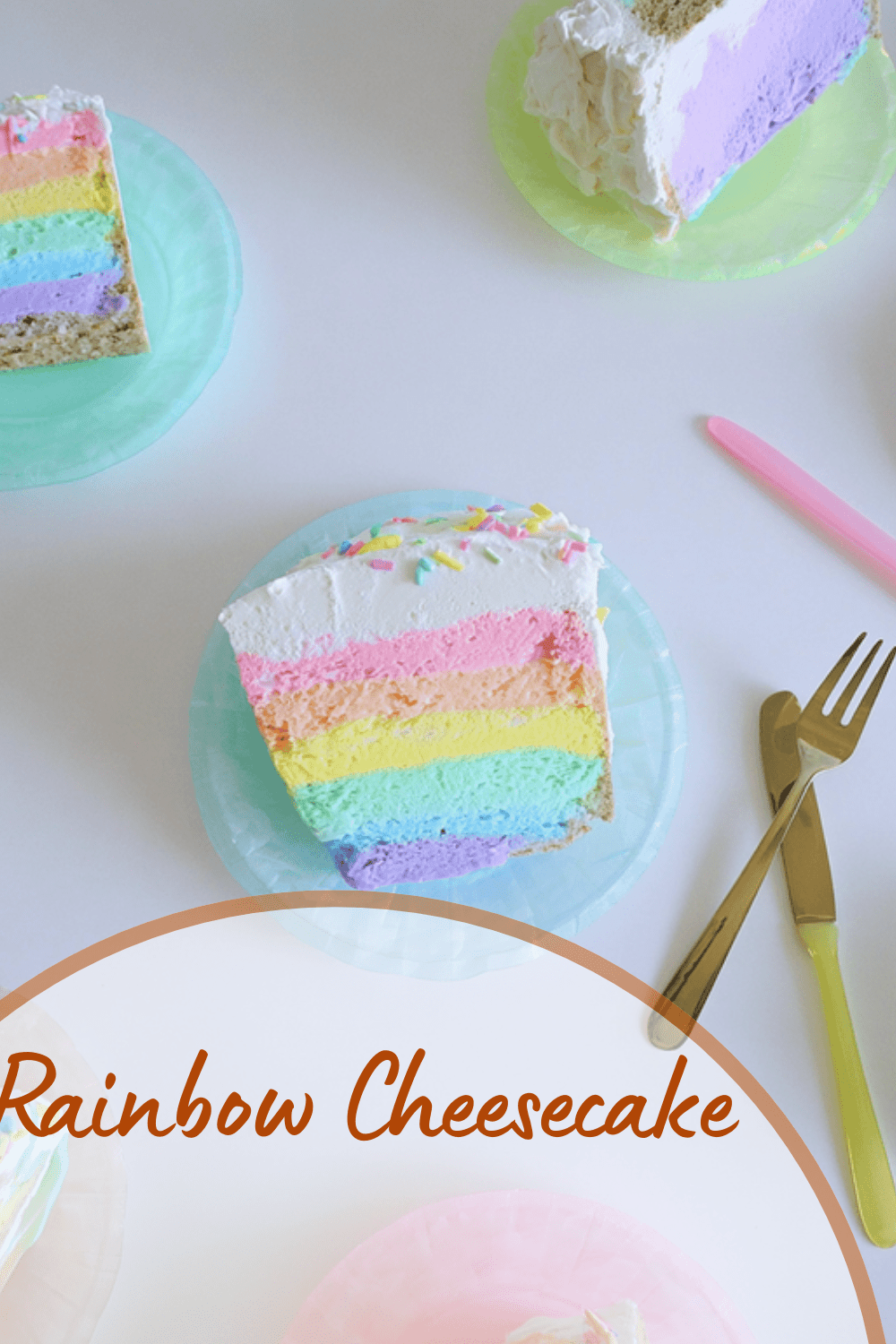 Rainbow Cheesecake