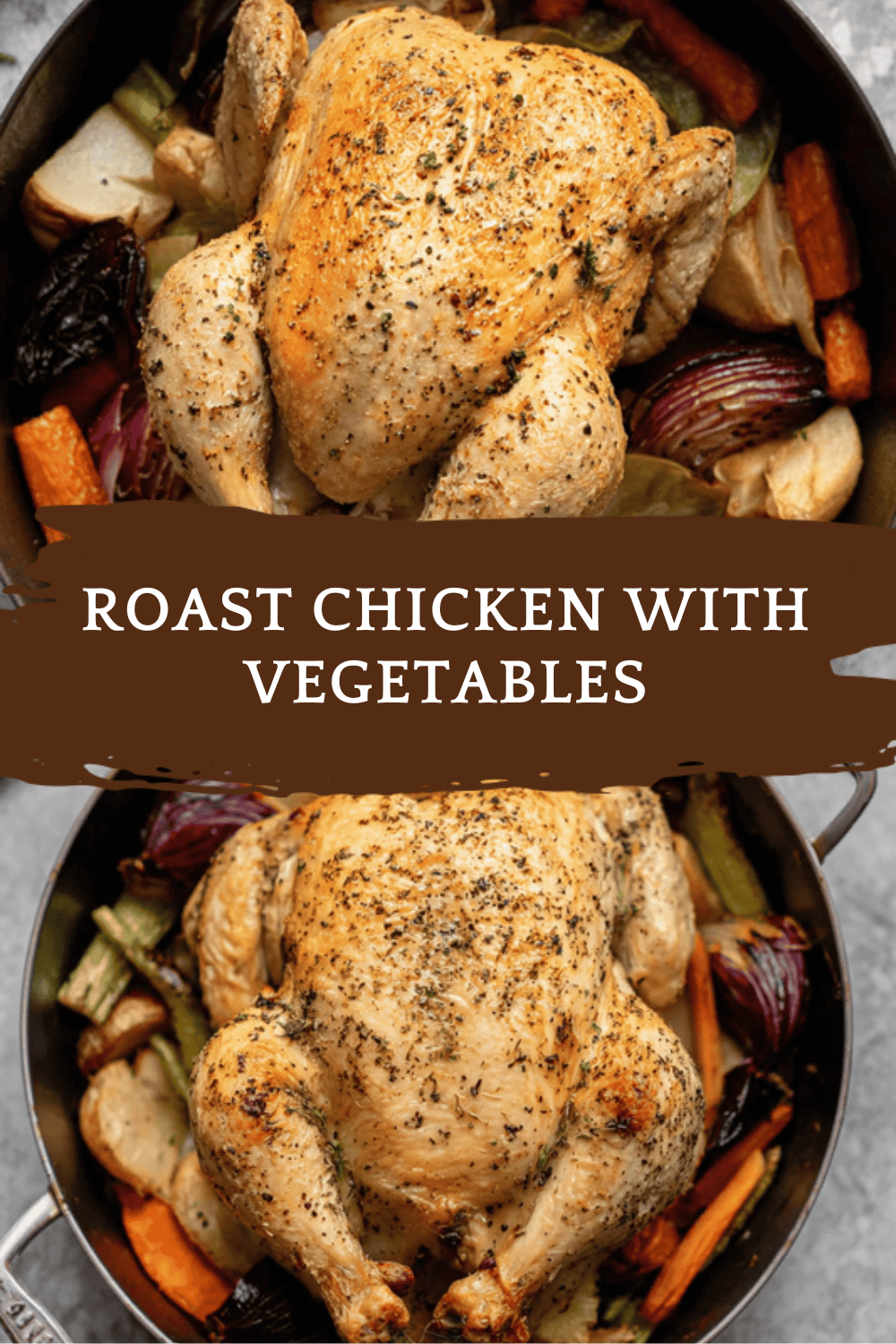 Roast Chicken With Seasonal Vegetables Recipe For Easy Dinner 6 Roast Chicken With Vegetables