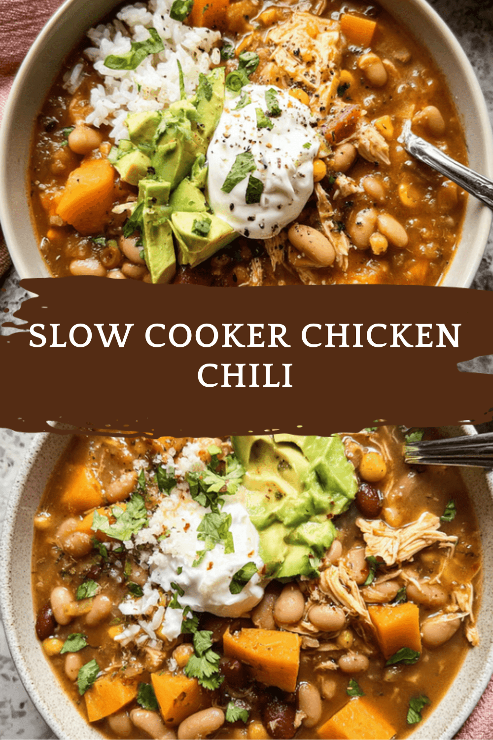 Slow Cooker Chicken Chili