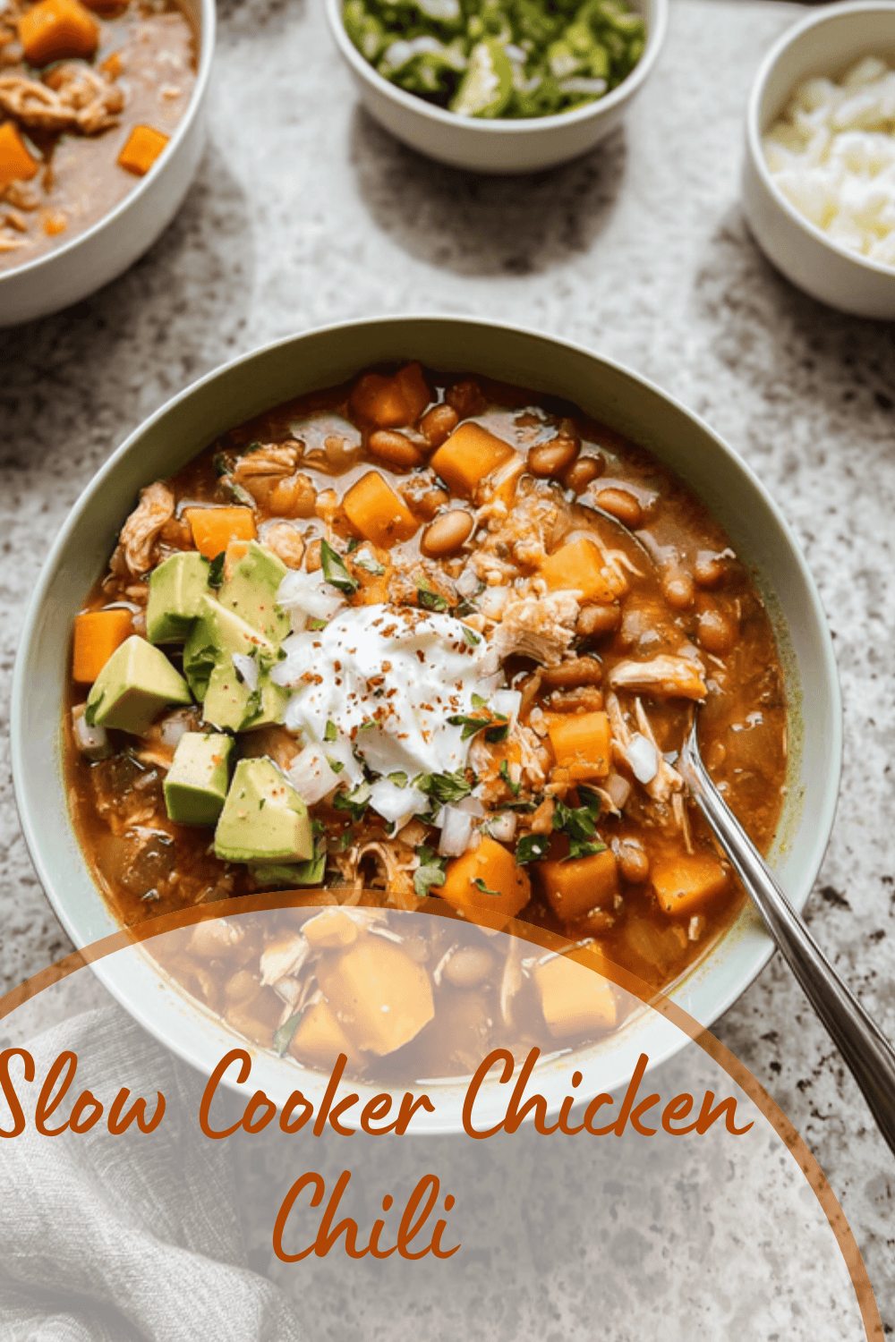 Slow Cooker Chicken Chili