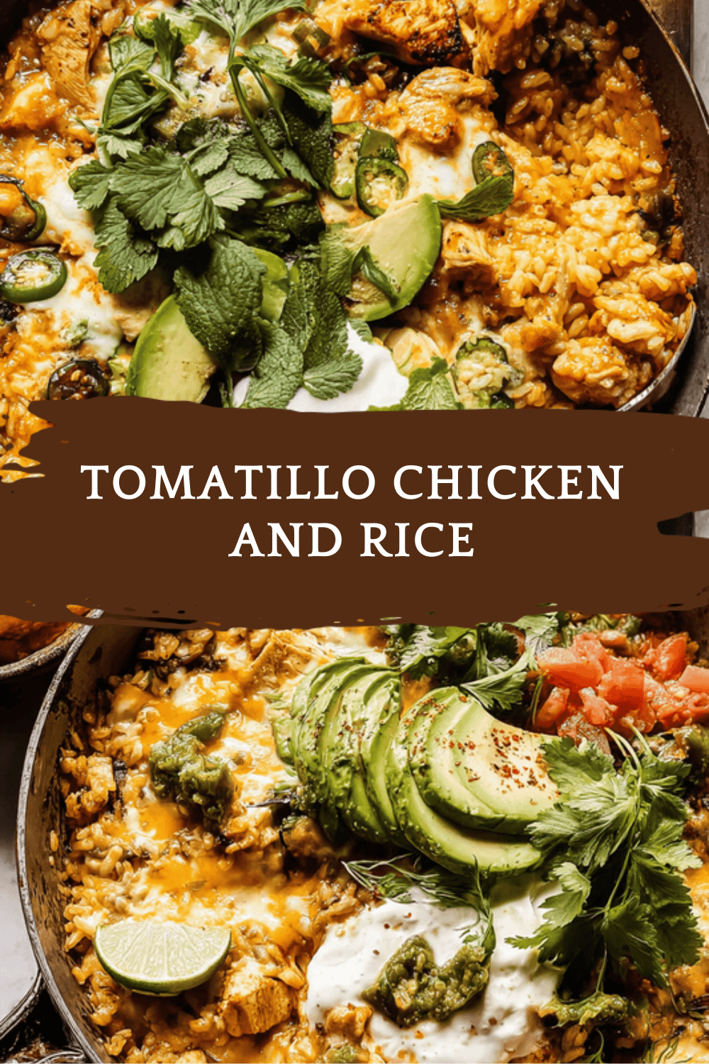 Roasted Tomatillo Chicken: Simple Rice Bowl Recipe 6 Tomatillo Chicken And Rice
