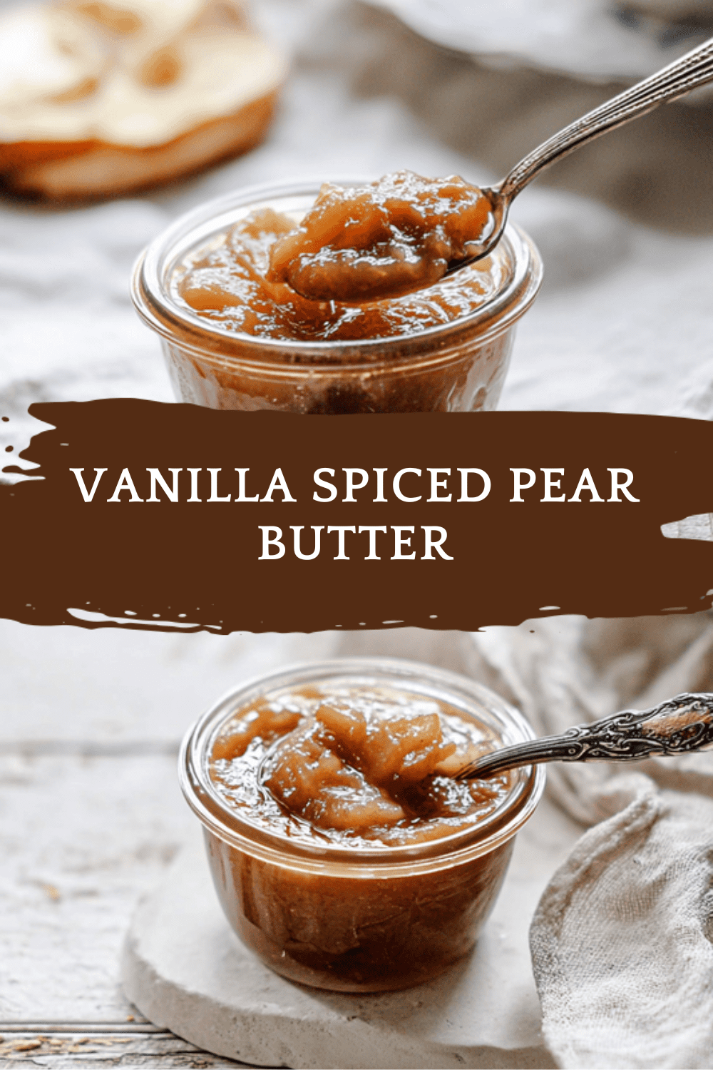 Vanilla Spiced Pear Butter Recipe For Flavorful Homemade Spread 6 Vanilla Spiced Pear Butter