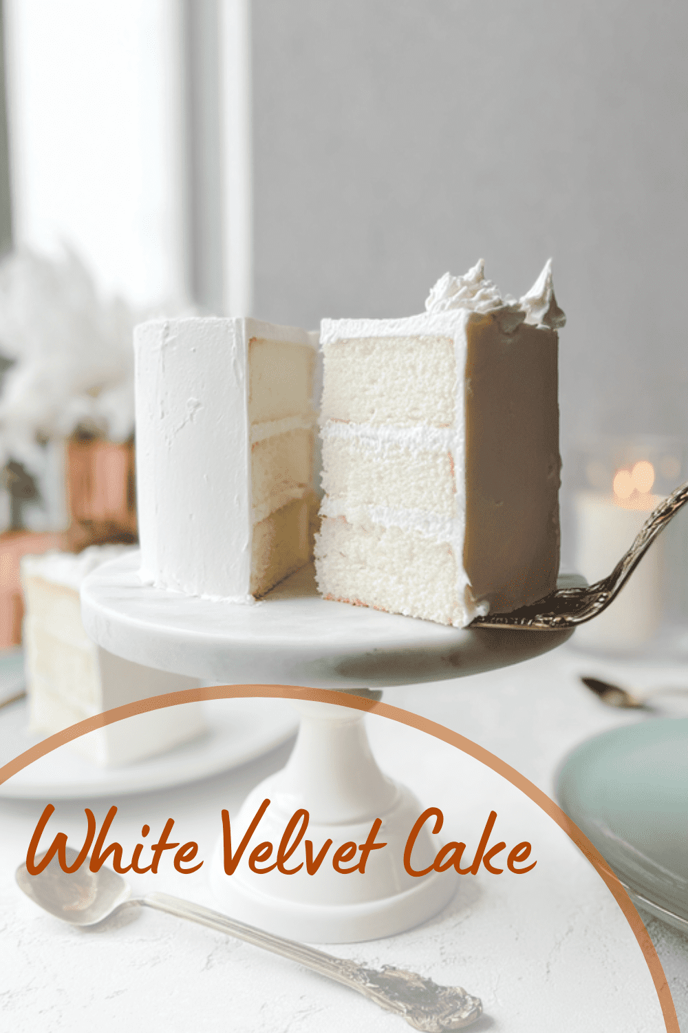 White Velvet Buttermilk Cake Recipe With Silky Soft Texture 7 White Velvet Cake