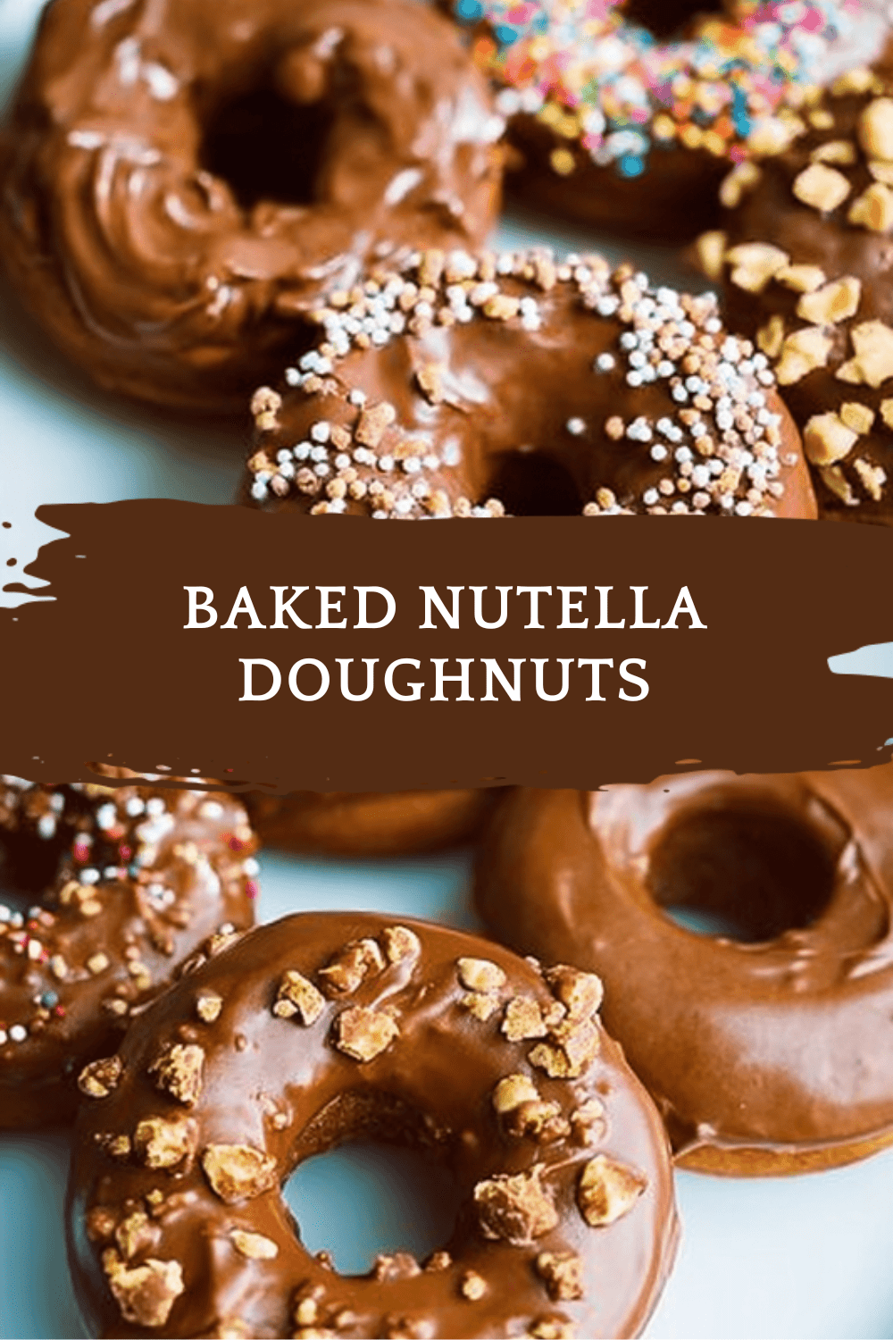 Baked Nutella Doughnuts