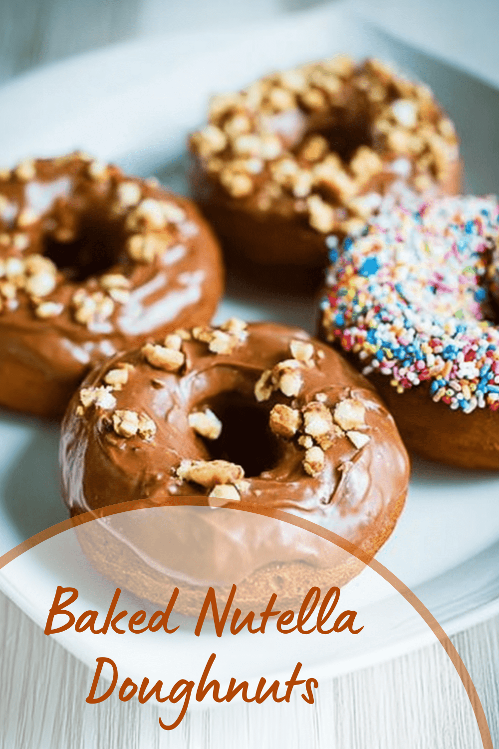 Baked Nutella Doughnuts