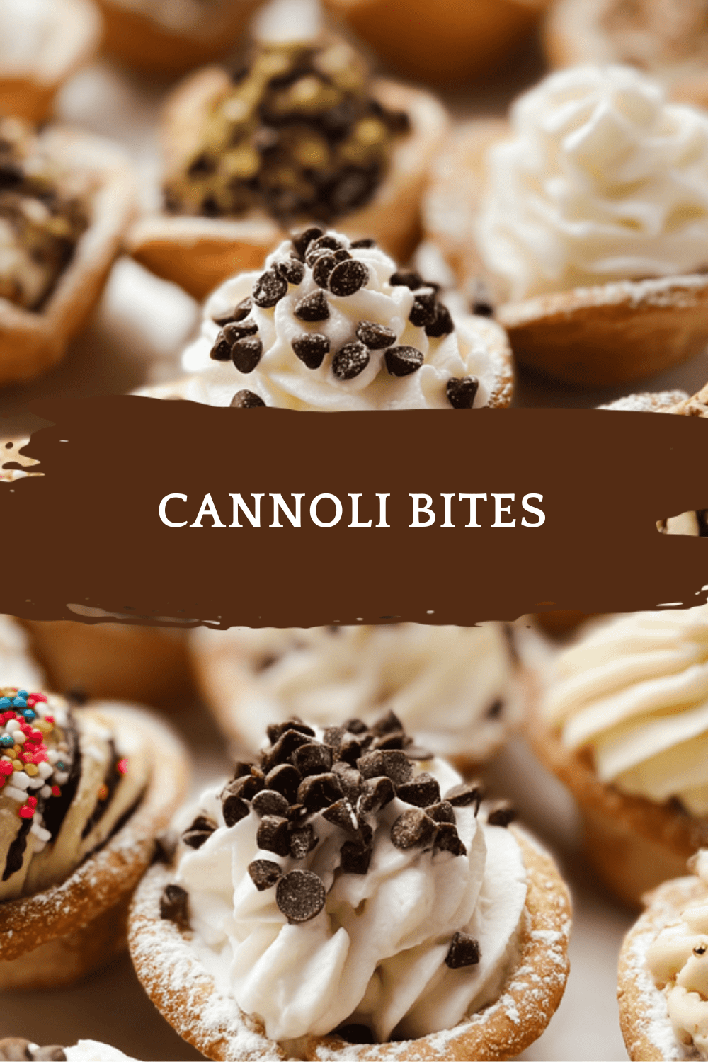Mini Phyllo Cannoli Bites Recipe For Easy Party Treats 6 Cannoli Bites