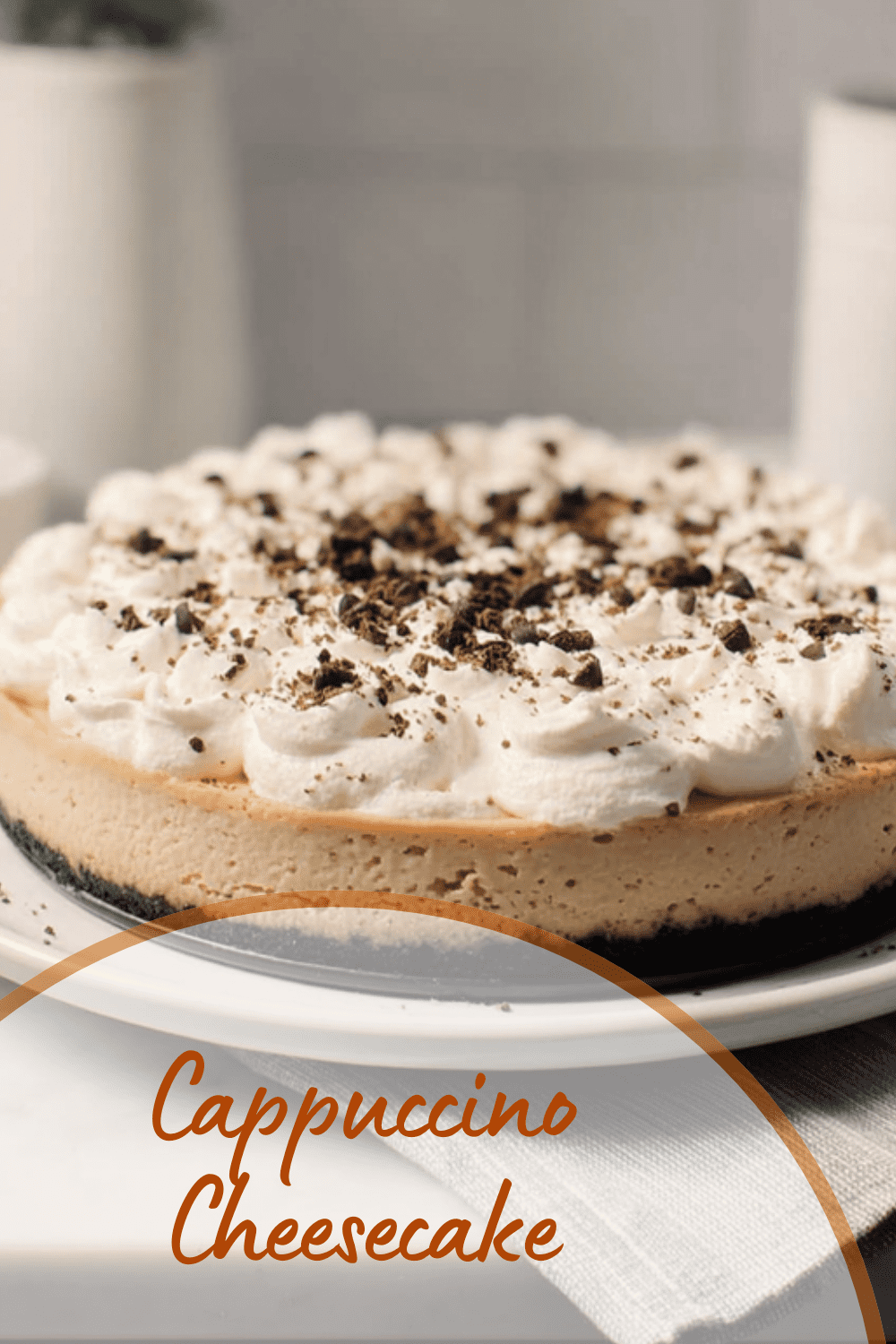 Cappuccino Cheesecake Recipe With Creamy Coffee Flavor 7 Cappuccino Cheesecake
