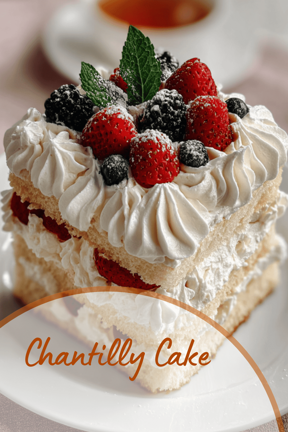 Chantilly Cake Recipe With Light Cream And Fluffy Layers 7 Chantilly Cake