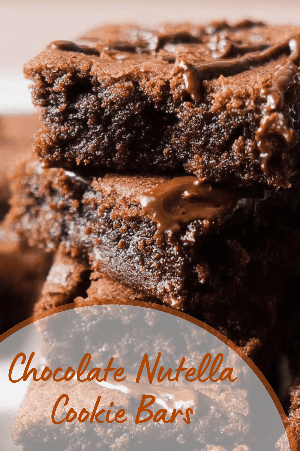 Nutella Stuffed Oatmeal Cookie Bars Recipe With Gooey Filling 7 Chocolate Nutella Cookie Bars