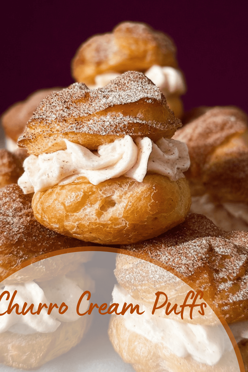 Churro Cream Puffs