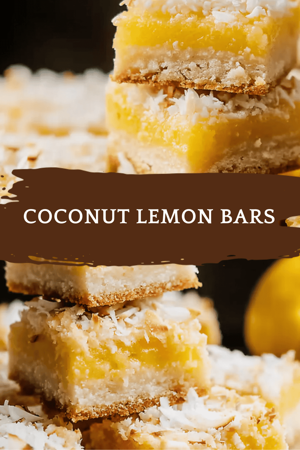 Coconut Lemon Bars