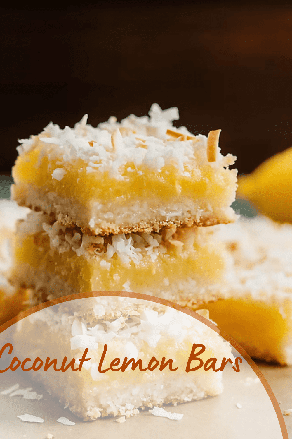 Coconut Lemon Bars