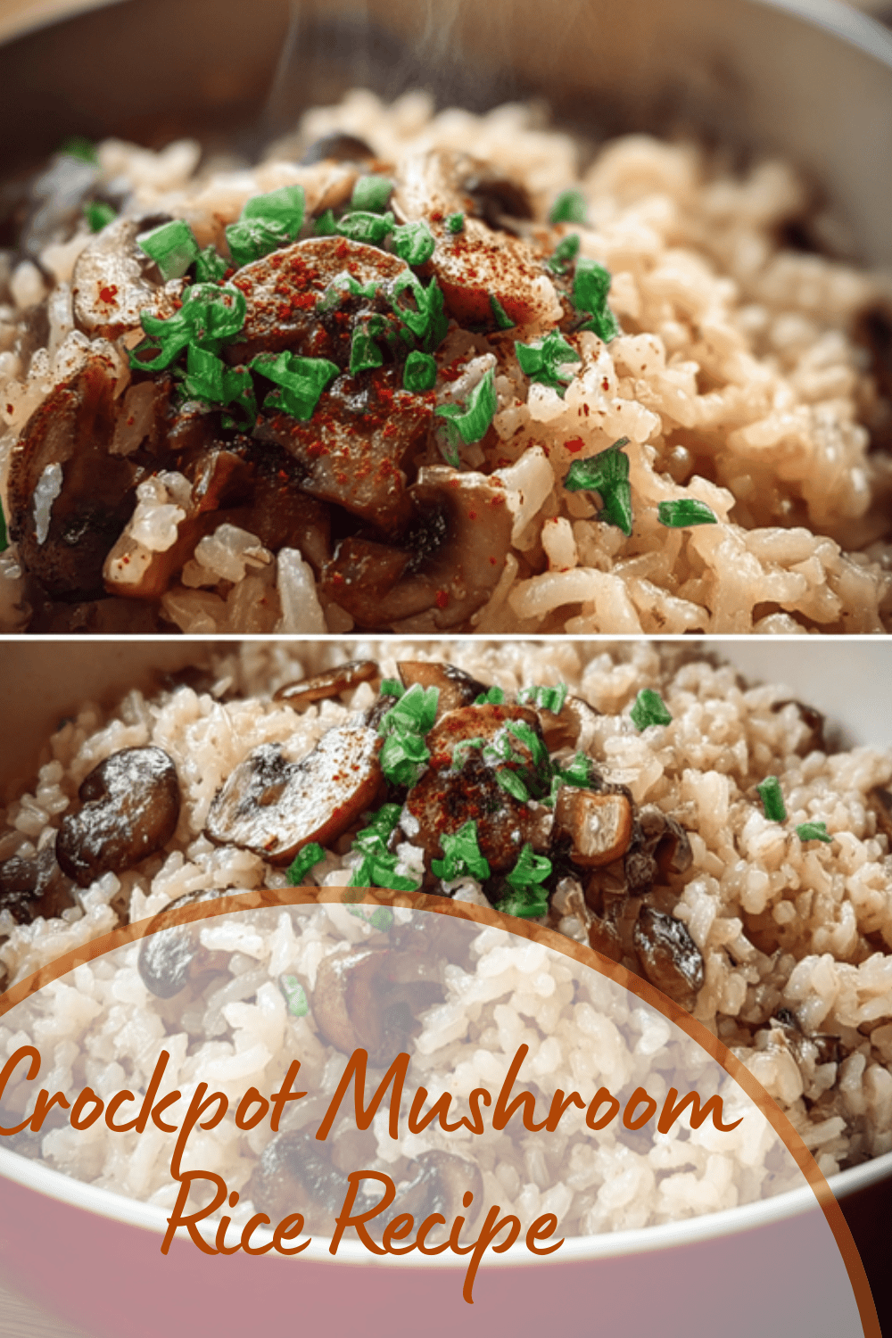 Healthy Slow Cooker Mushrooms With Rice Recipe For Easy Meals 7 Crockpot Mushroom Rice Recipe
