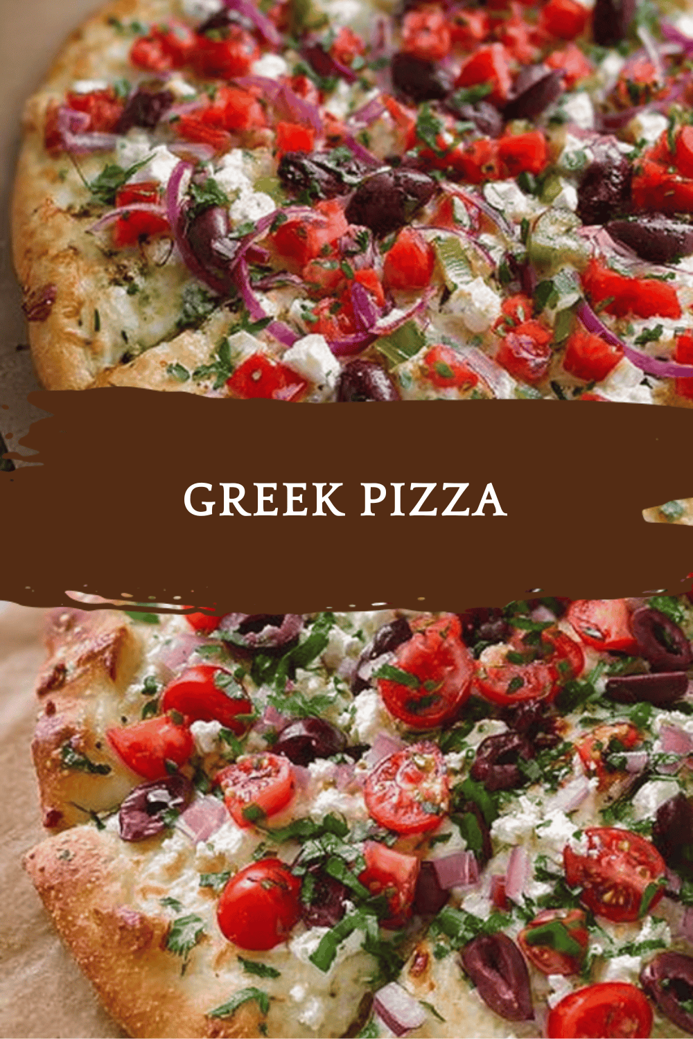 Greek Pizza Recipe With Traditional Toppings And Fluffy Crust 6 Greek Pizza