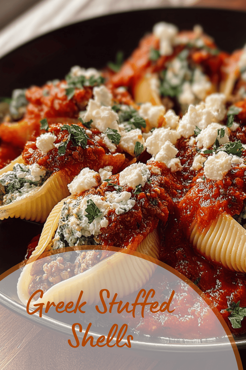 Greek Stuffed Shells