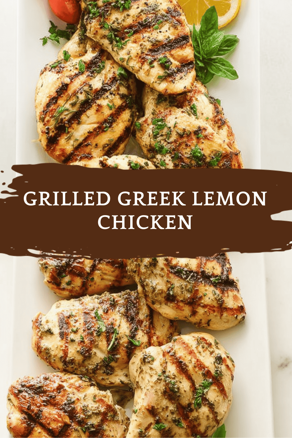 Grilled Greek Lemon Chicken