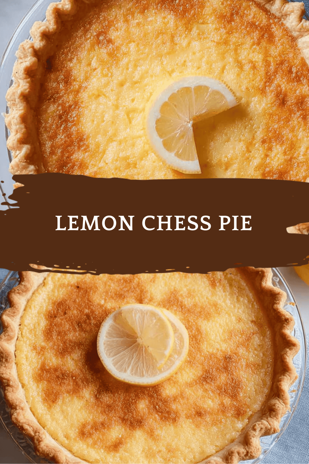 Lemon Chess Pie