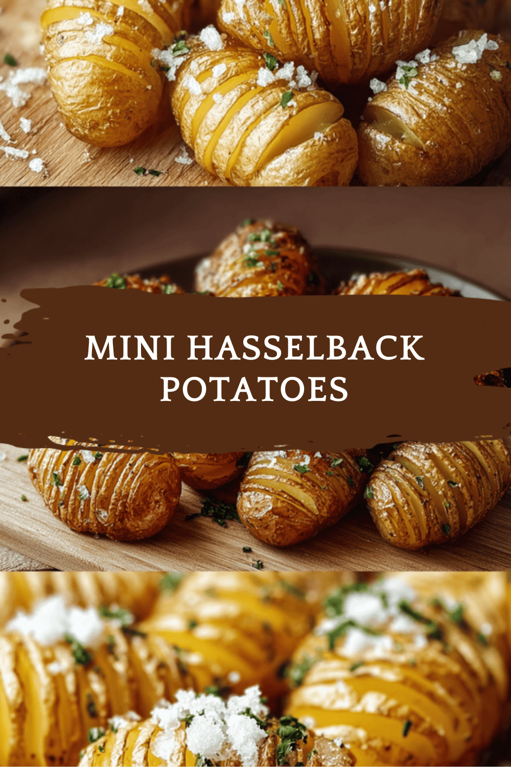 Mini Hasselback Potatoes