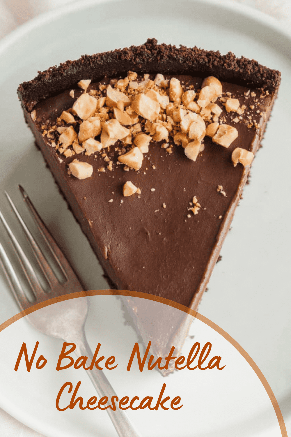 No Bake Nutella Cheesecake