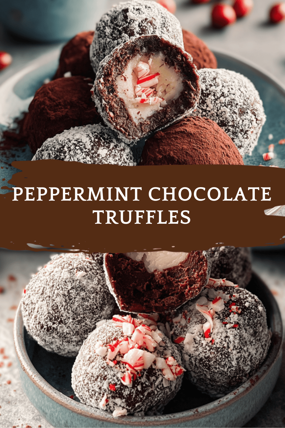 5 Ingredient Peppermint Chocolate Truffles Recipe For Quick Treats 6 Peppermint Chocolate Truffles