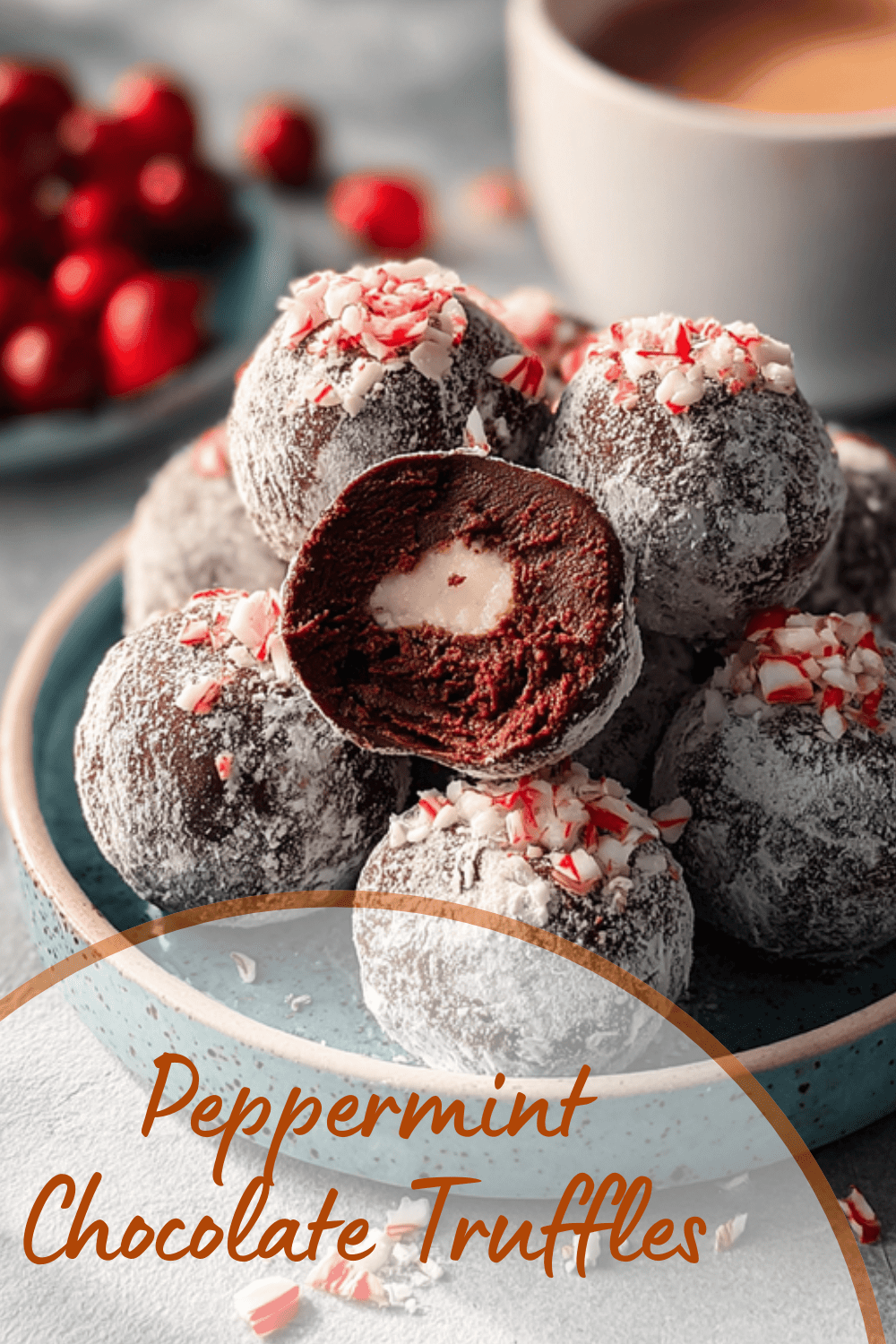 5 Ingredient Peppermint Chocolate Truffles Recipe For Quick Treats 7 Peppermint Chocolate Truffles