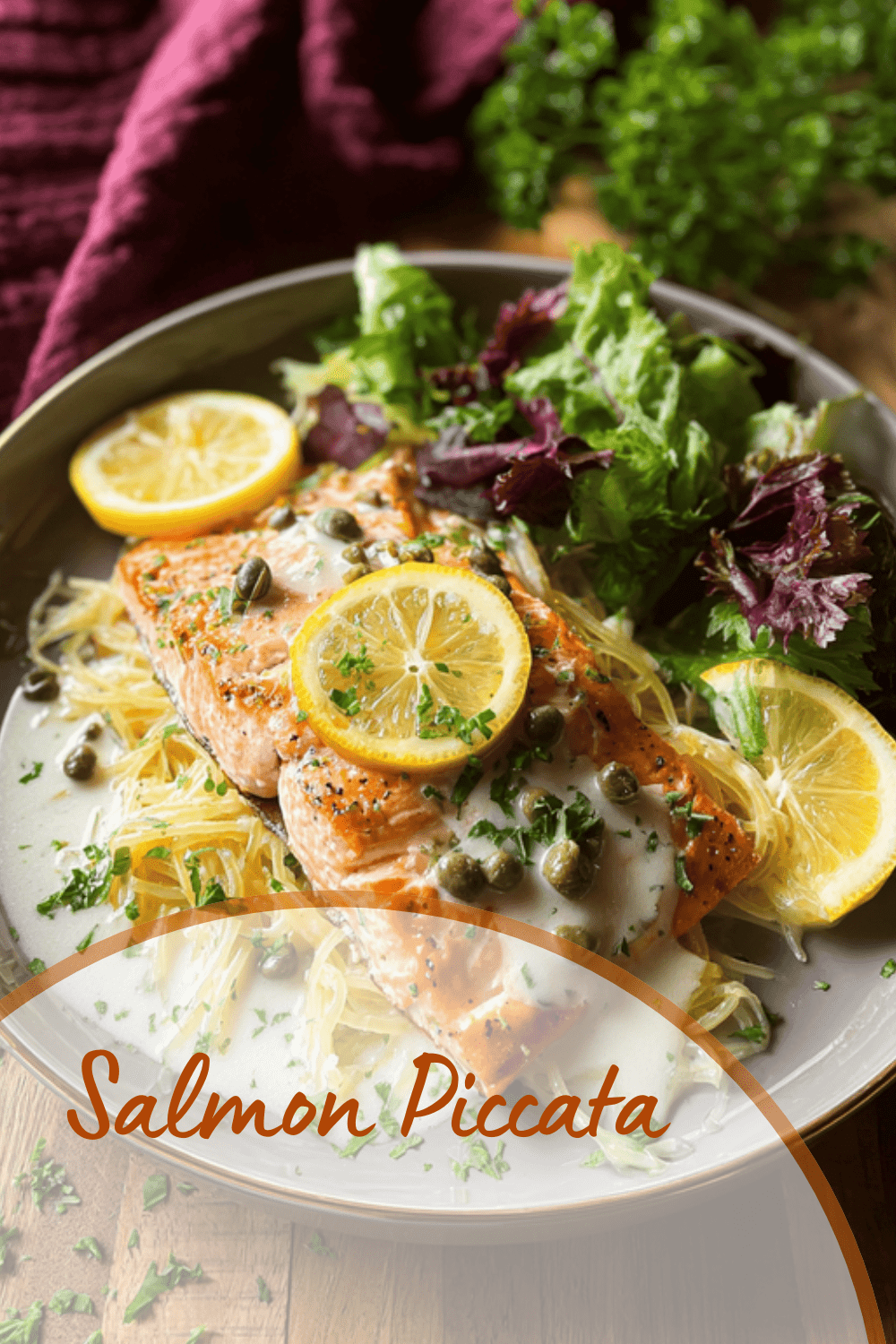 Salmon Piccata Recipe With Tangy Lemon And Capers Sauce 7 Salmon Piccata