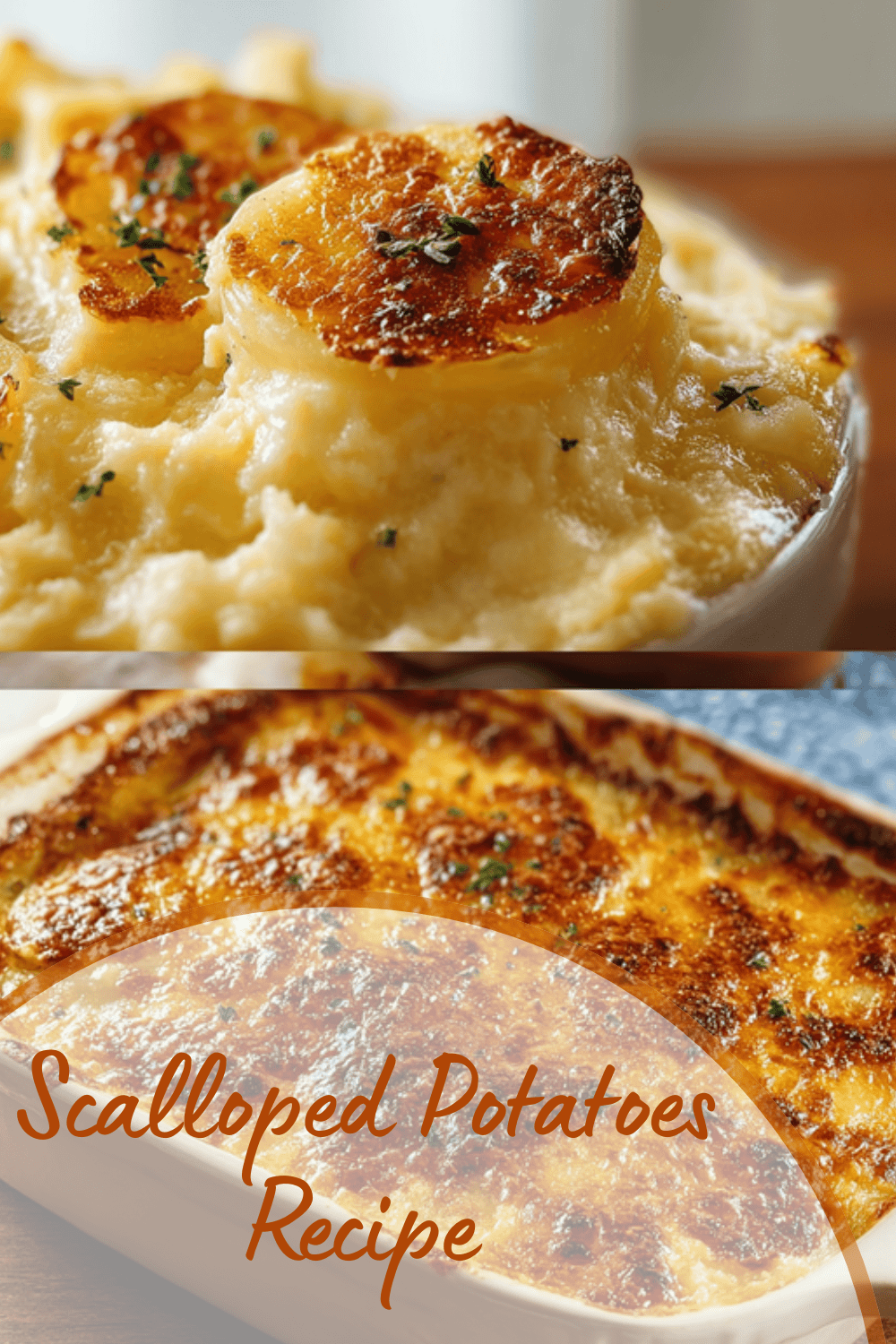 Cheesy Scalloped Potatoes Baked With Creamy Layers And Golden Brown Cheese 7 Scalloped Potatoes Recipe