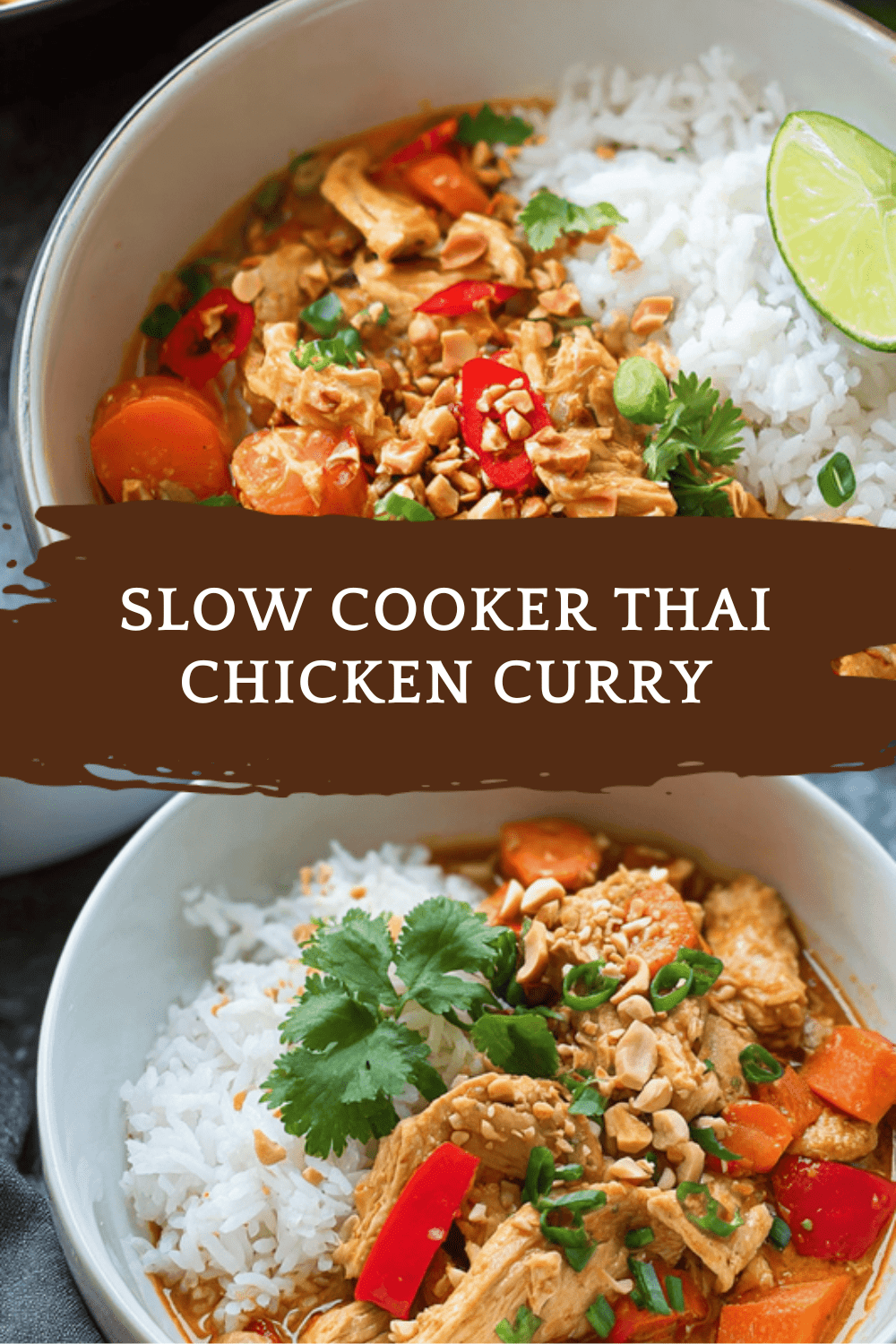 Crockpot Thai Chicken Curry With Simple, Flavorful Ingredients 6 Slow Cooker Thai Chicken Curry