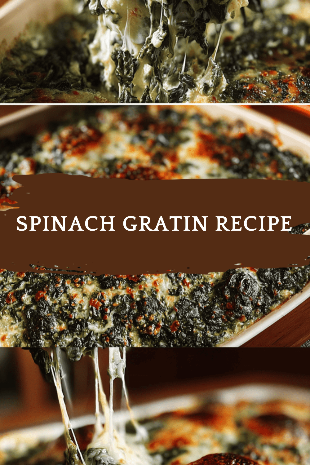 Spinach Gratin Recipe With Creamy Cheese And Crisp Topping 6 Spinach Gratin Recipe