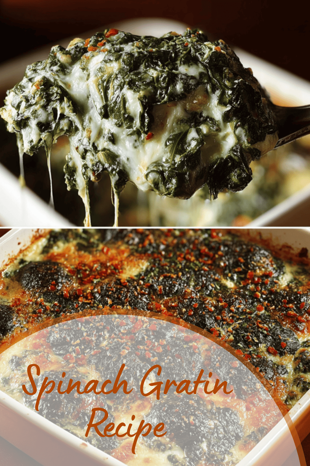 Spinach Gratin Recipe With Creamy Cheese And Crisp Topping 7 Spinach Gratin Recipe