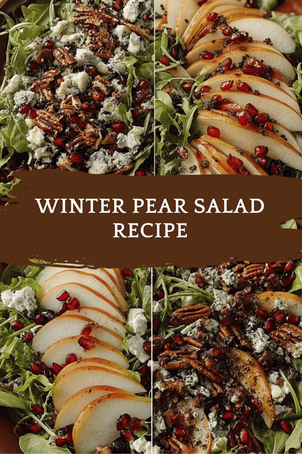 Winter Pear Salad Recipes With Fresh Greens And Seasonal Flavors 6 Winter Pear Salad Recipe
