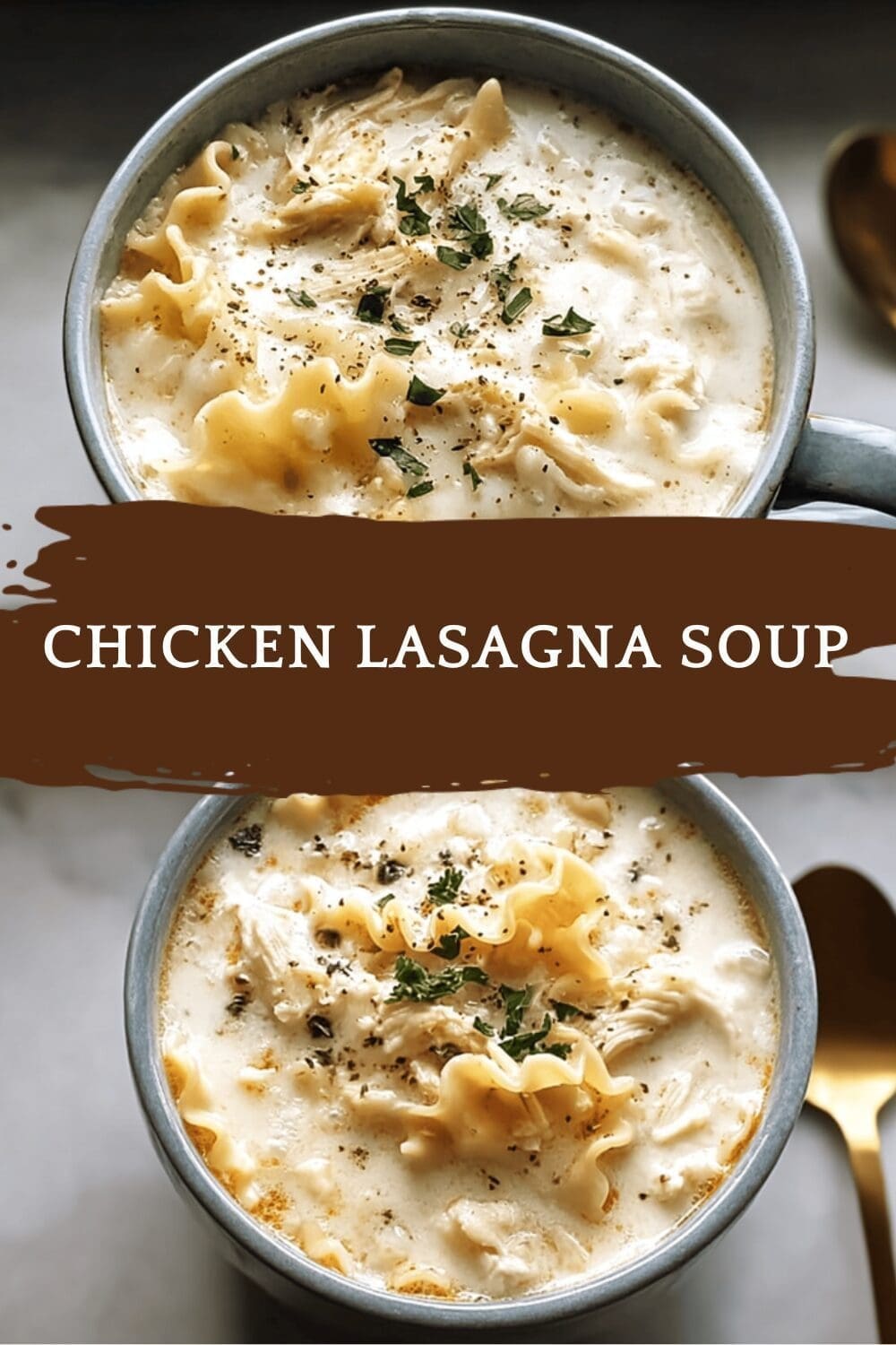 Chicken Lasagna Soup