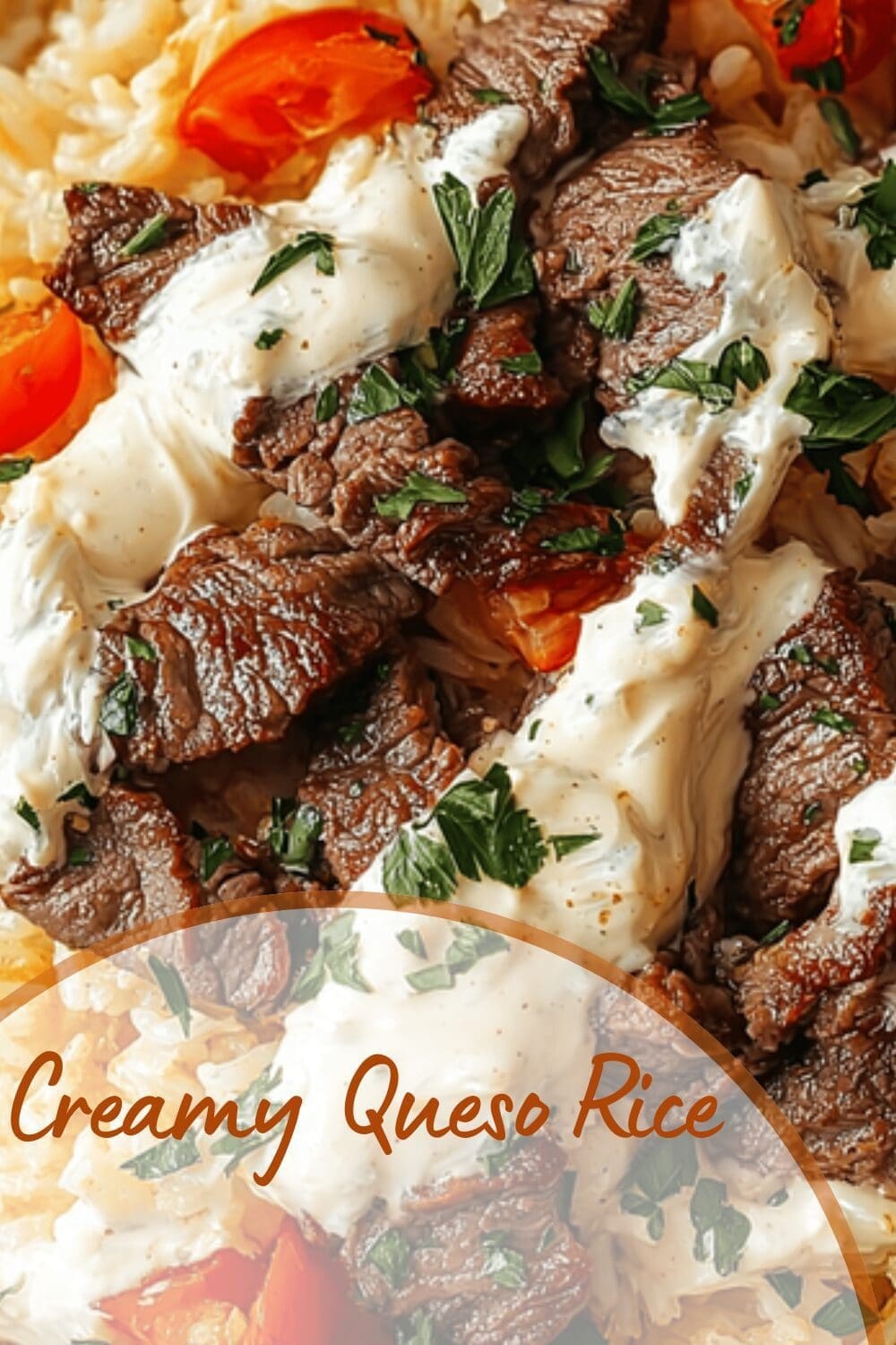 Creamy Queso Rice