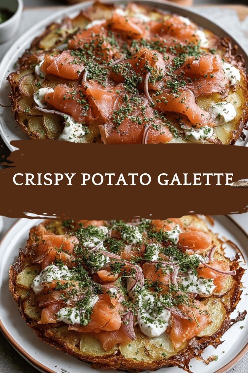 Galette Potatoes Crispy Pan-Fried Slices With Herb Butter 6 Crispy Potato Galette
