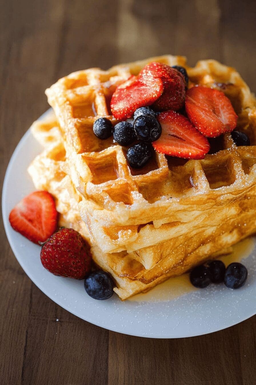 Fluffy Waffle Recipe