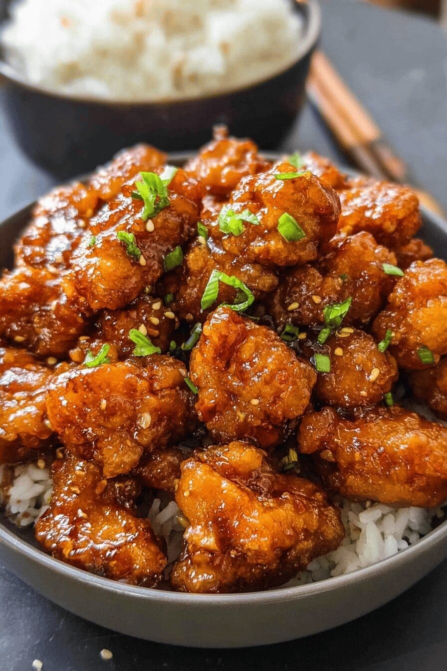 General Tsos Chicken Recipe Easy Crispy Sweet And Spicy Flavor 6 General Tso'S Chicken