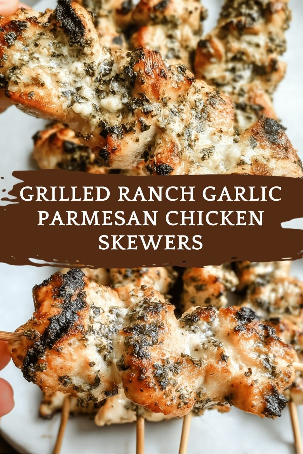 Ranch Garlic Parmesan Chicken Skewers Recipe For Savory Grilled Flavor 6 Grilled Ranch Garlic Parmesan Chicken Skewers