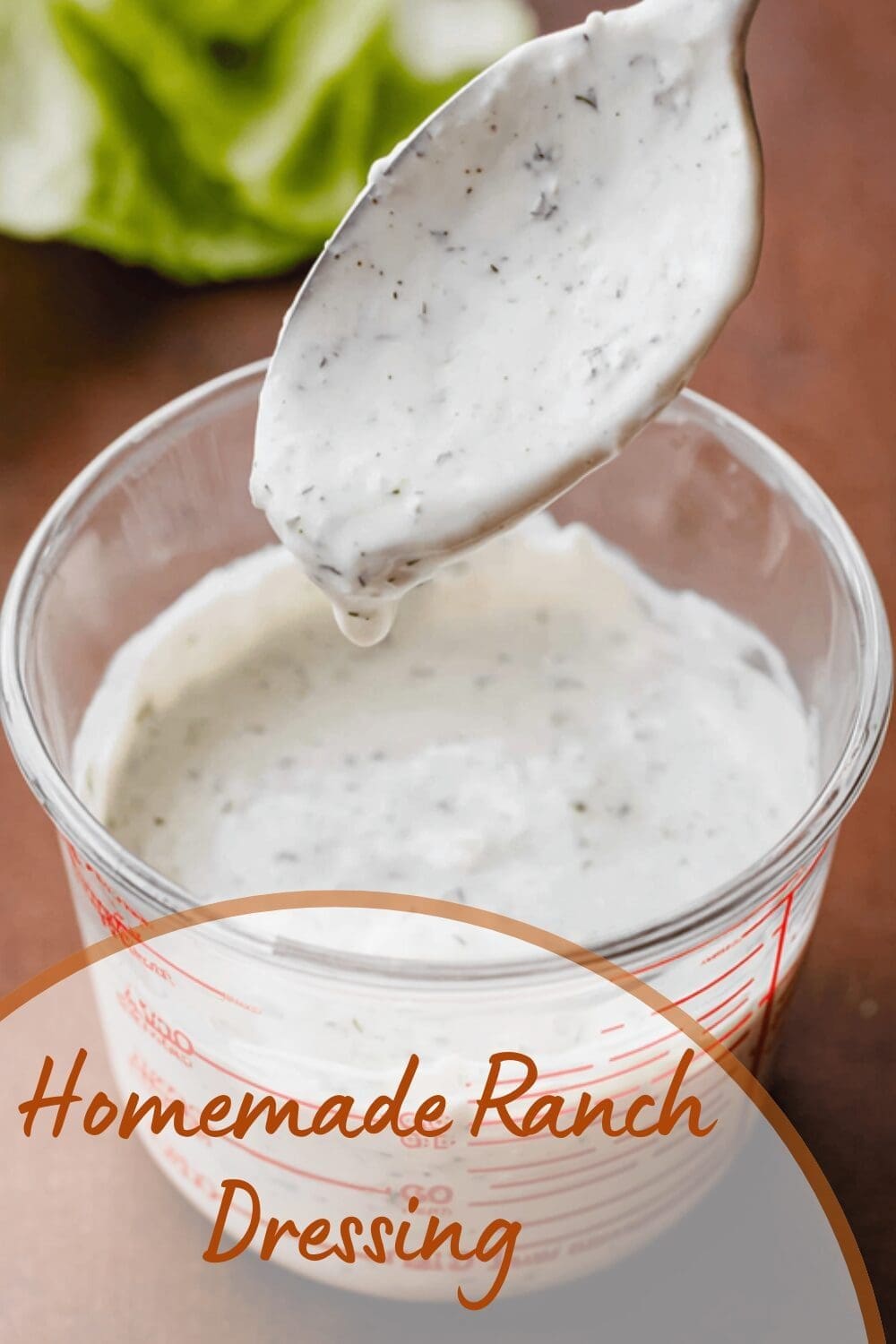 Homemade Ranch Dressing