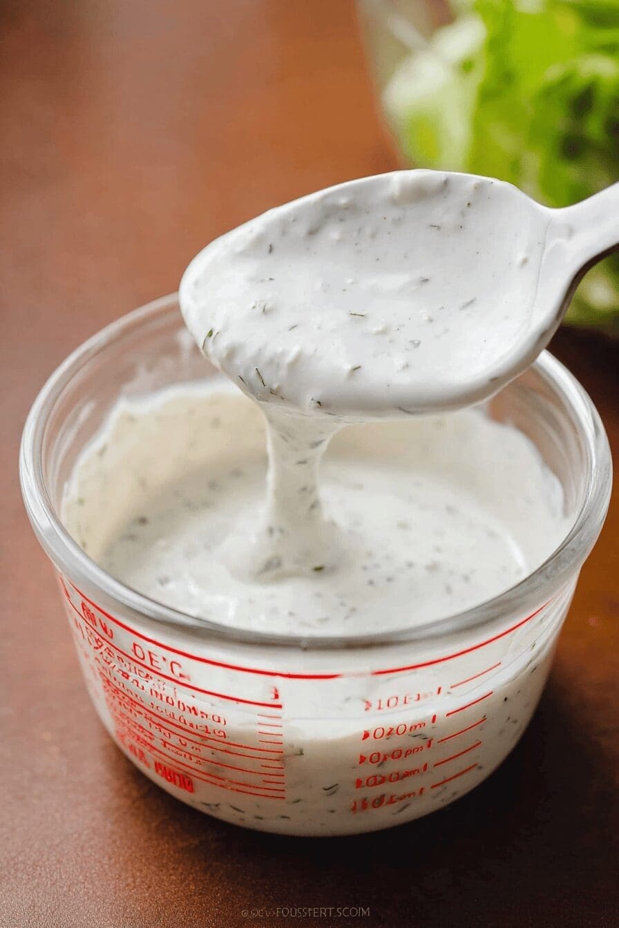 Homemade Ranch Dressing