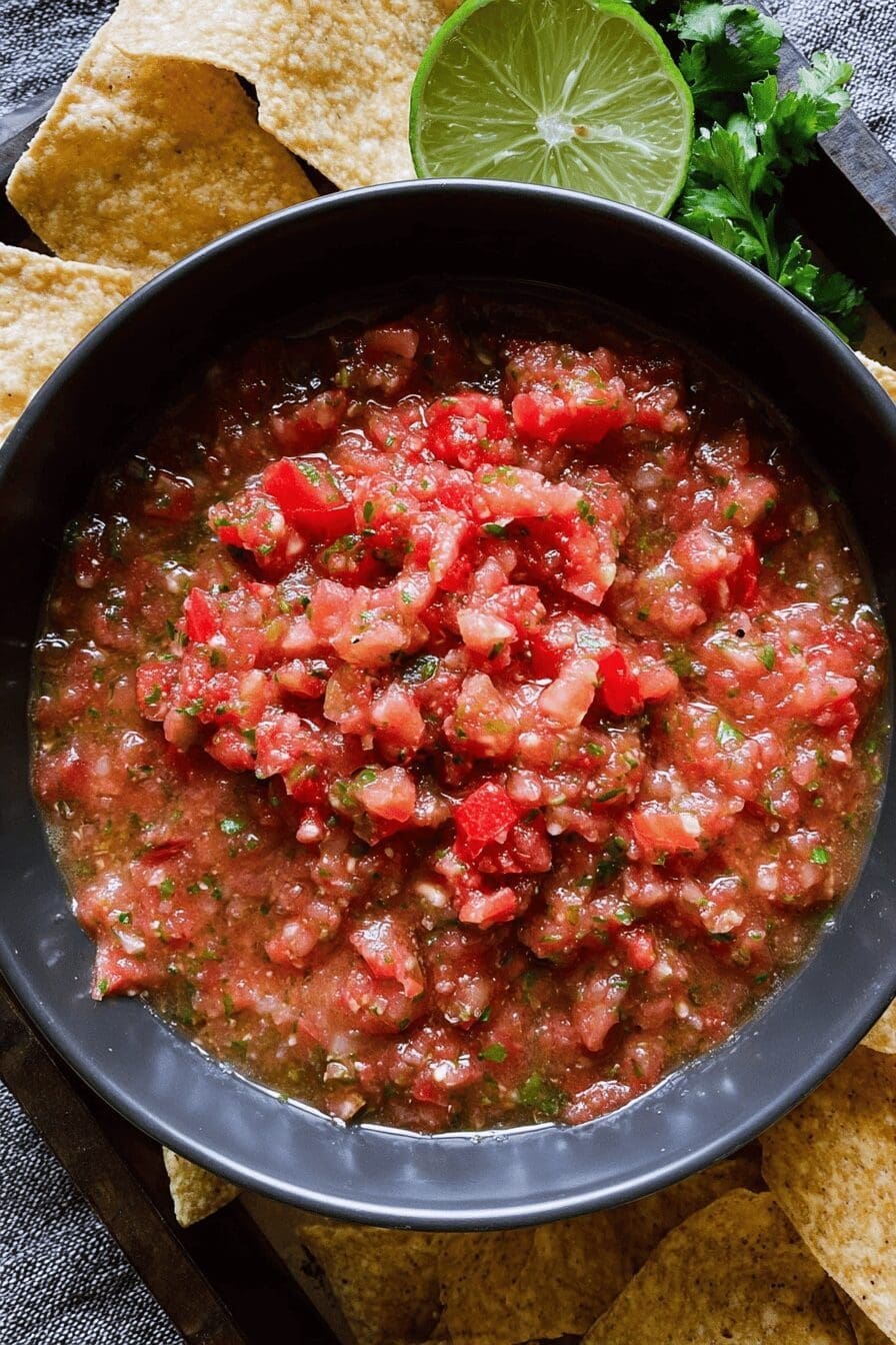 Homemade Salsa